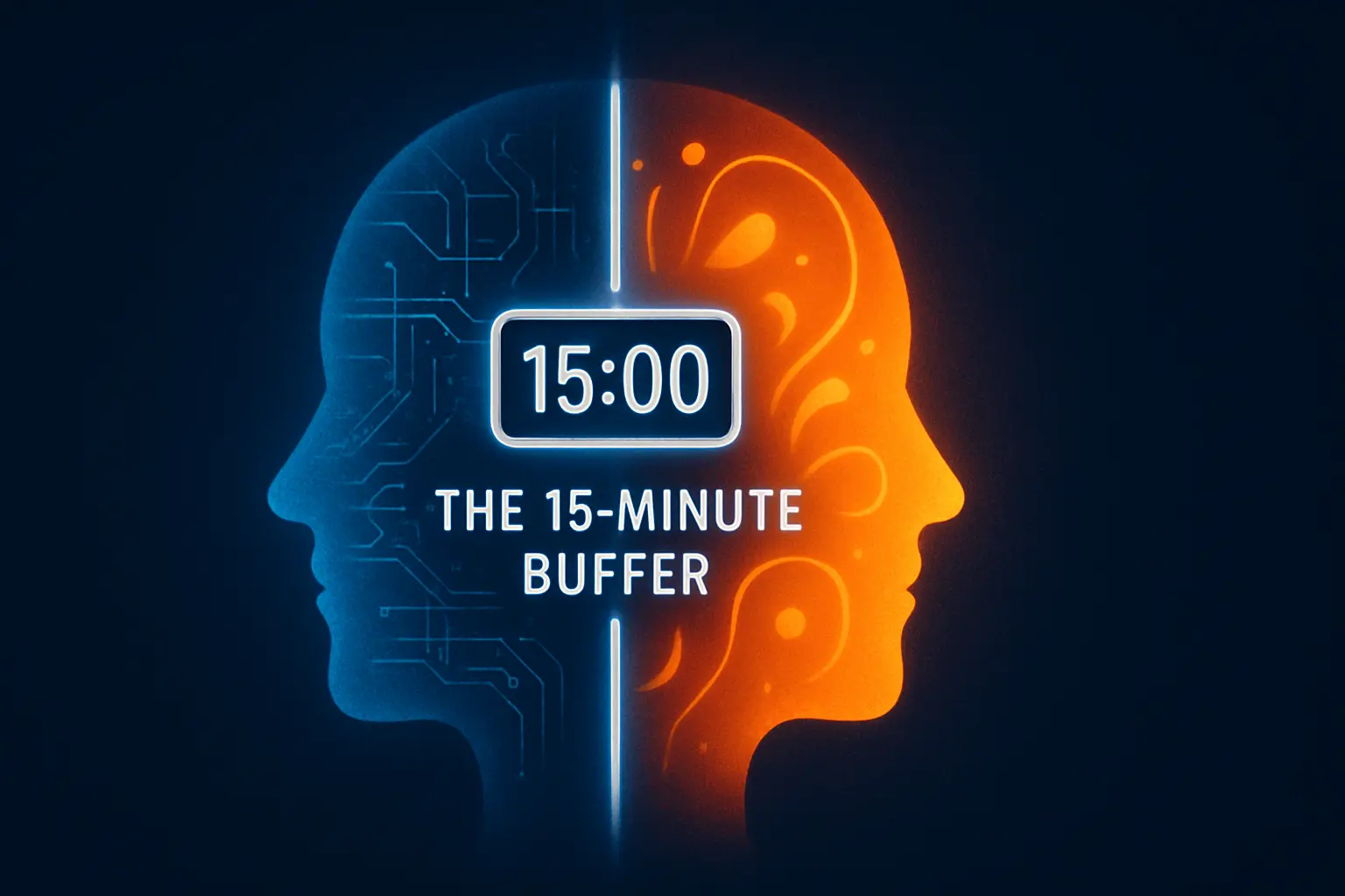 Managing Context Switching with a 15-Minute Buffer System