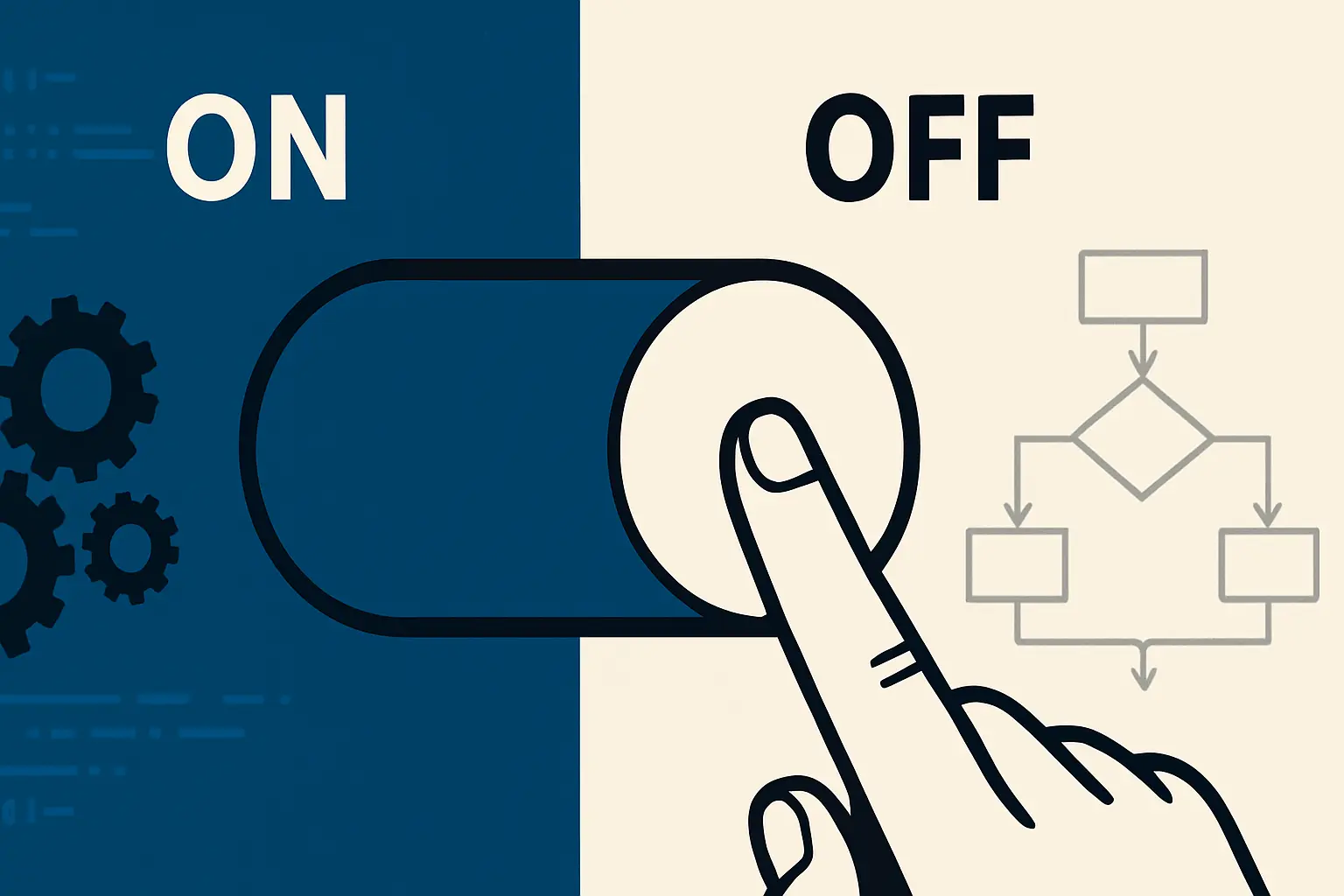 Principle of reversible automation for flexible workflows